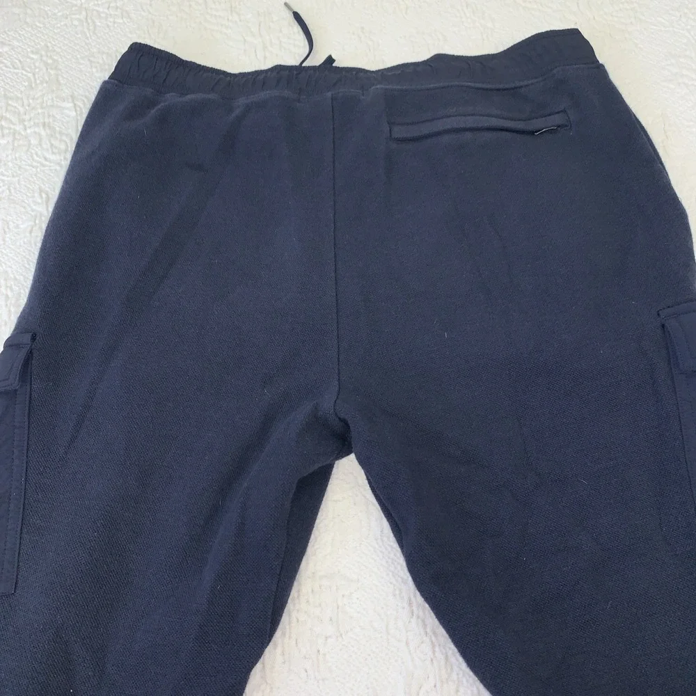 Polo Ralph Lauren Hybrid Quarter-Zip Hoodie & Cargo Jogger Tracksuit - Navy Blue